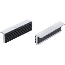 BGS Technic Bench Vice Jaw Protectors | Aluminium | 100 mm | 2 pcs.