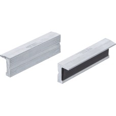 BGS Technic Bench Vice Jaw Protectors | Aluminium | 100 mm | 2 pcs.
