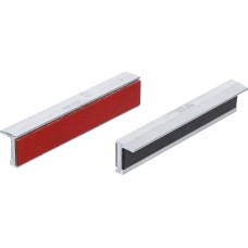 BGS Technic Bench Vice Jaw Protectors | Aluminium | 150 mm | 2 pcs.
