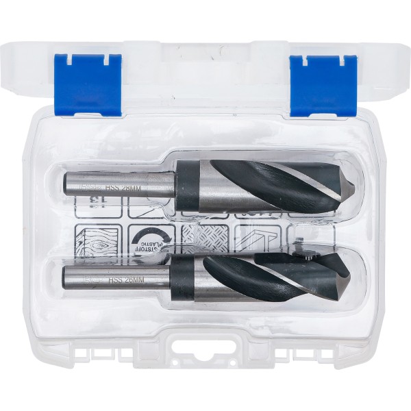 BGS Technic HSS Drill Set | 26 - 28 mm | 2 pcs. BGS Technic HSS Drill Set | 26 - 28 mm | 2 pcs.