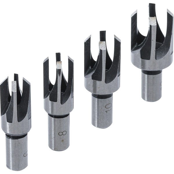 BGS Technic Pin Drill Set | 6 - 8 - 10 - 13 mm | 4 pcs. BGS Technic Pin Drill Set | 6 - 8 - 10 - 13 mm | 4 pcs.
