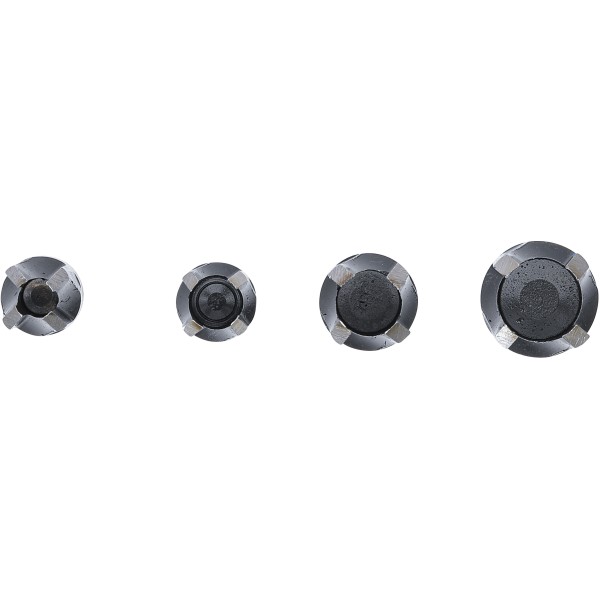 BGS Technic Pin Drill Set | 6 - 8 - 10 - 13 mm | 4 pcs. BGS Technic Pin Drill Set | 6 - 8 - 10 - 13 mm | 4 pcs.