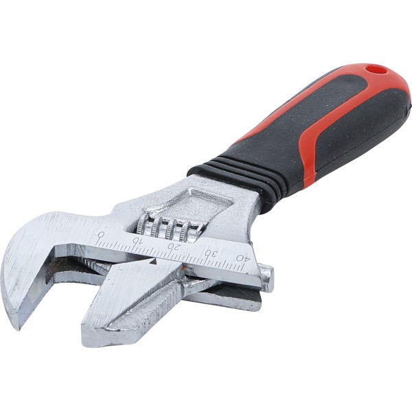 BGS Technic Adjustable Wrench with soft Rubber Handle | max. 38 mm BGS Technic Adjustable Wrench with soft Rubber Handle | max. 38 mm