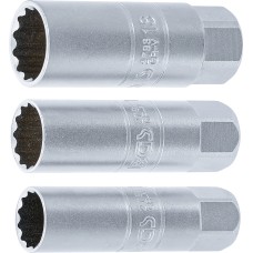 BGS Technic Spark Plug Socket Set 12-Point | 10 mm (3/8