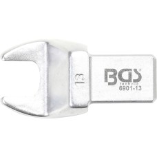 BGS Technic Open-End Push Fit Spanner | 13 mm | Square Size 14 x 18 mm