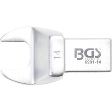 BGS Technic Open-End Push Fit Spanner | 14 mm | Square Size 14 x 18 mm