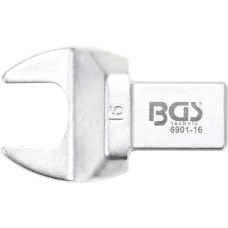 BGS Technic Open-End Push Fit Spanner | 16 mm | Square Size 14 x 18 mm