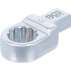BGS Technic Push Fit Ring Spanner | 15 mm | Square Size 9 x 12 mm