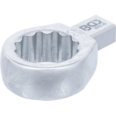 BGS Technic Push Fit Ring Spanner | 22 mm | Square Size 9 x 12 mm