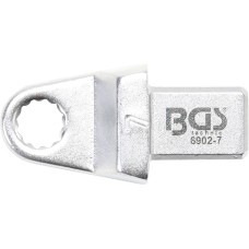 BGS Technic Push Fit Ring Spanner | 7 mm | Square Size 9 x 12 mm