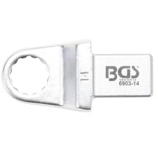 BGS Technic Push Fit Ring Spanner | 14 mm | Square Size 14 x 18 mm