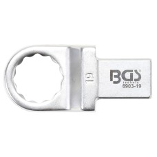 BGS Technic Push Fit Ring Spanner | 19 mm | Square Size 14 x 18 mm