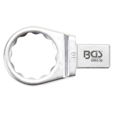 BGS Technic Push Fit Ring Spanner | 30 mm | Square Size 14 x 18 mm