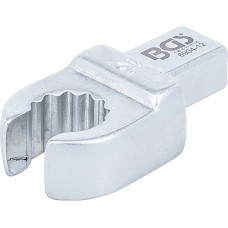 BGS Technic Push Fit Ring Spanner | open Type | 12 mm | Square Size 9 x 12 mm