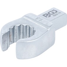 BGS Technic Push Fit Ring Spanner | open Type | 14 mm | Square Size 9 x 12 mm
