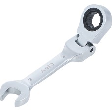 BGS Technic Ratchet Combination Wrench | short | adjustable | 8 mm
