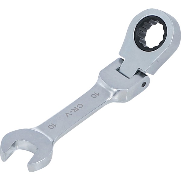 BGS Technic Ratchet Combination Wrench | short | adjustable | 10 mm BGS Technic Ratchet Combination Wrench | short | adjustable | 10 mm