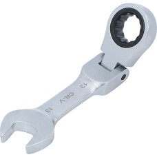 BGS Technic Ratchet Combination Wrench | short | adjustable | 13 mm