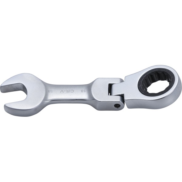BGS Technic Ratchet Combination Wrench | short | adjustable | 18 mm BGS Technic Ratchet Combination Wrench | short | adjustable | 18 mm