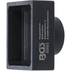 BGS Technic Axle Clamp Nut Socket | for DAF, MAN, Mercedes-Benz, Kässbohrer, Setra | 60 mm