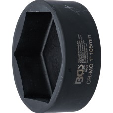 BGS Technic Hub Nut Socket | Hexagon | for DAF, Volvo | 105 mm