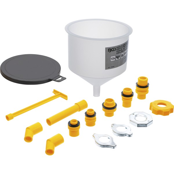 BGS Technic Cooling Liquid Funnel Set | 12 pcs. BGS Technic Cooling Liquid Funnel Set | 12 pcs.