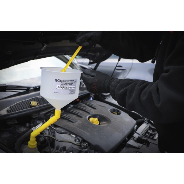 BGS Technic Cooling Liquid Funnel Set | 12 pcs. BGS Technic Cooling Liquid Funnel Set | 12 pcs.