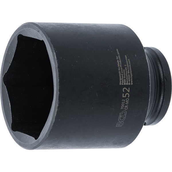 BGS Technic Impact Socket, Hexagon | 12.5 mm (1/2 BGS Technic Impact Socket, Hexagon | 12.5 mm (1/2