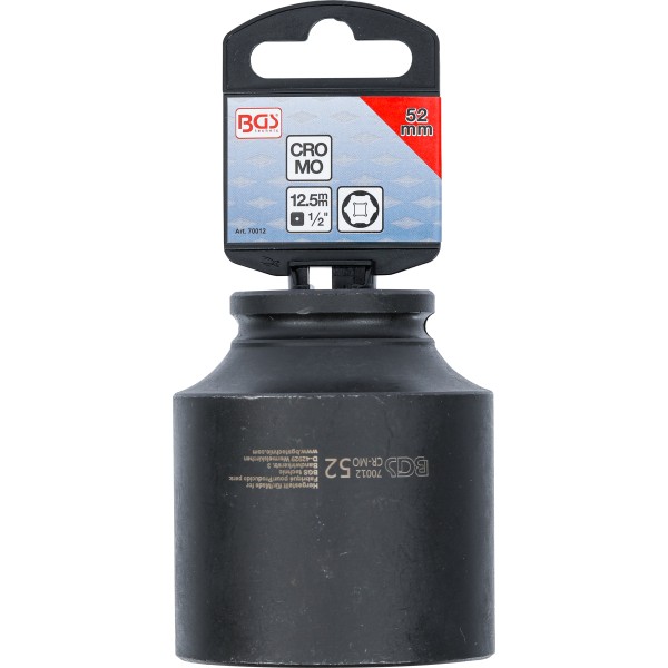 BGS Technic Impact Socket, Hexagon | 12.5 mm (1/2 BGS Technic Impact Socket, Hexagon | 12.5 mm (1/2