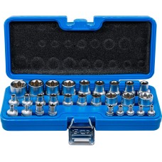BGS Technic Socket Set, E-Type | 6.3 mm (1/4