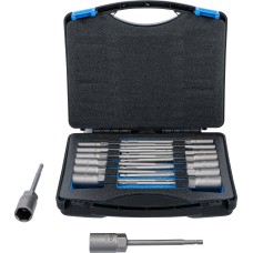 BGS Technic Socket Set, Hexagon | extra long | 6.3 mm (1/4