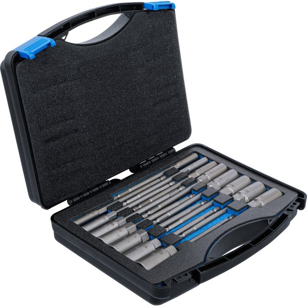 BGS Technic Socket Set, Hexagon | extra long | 6.3 mm (1/4 BGS Technic Socket Set, Hexagon | extra long | 6.3 mm (1/4