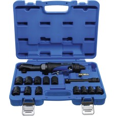 BGS Technic Air Ratchet Wrench Set | 12.5 mm (1/2") | 102 Nm | 14 pcs.