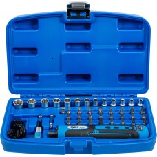 BGS Technic Cordless Screwdriver | incl. Bit & Socket Set | 41 pcs.