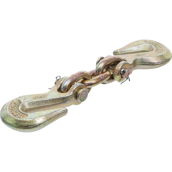 BGS Technic Pull Chain Connector | with double hook | max. 4 t BGS Technic Pull Chain Connector | with double hook | max. 4 t
