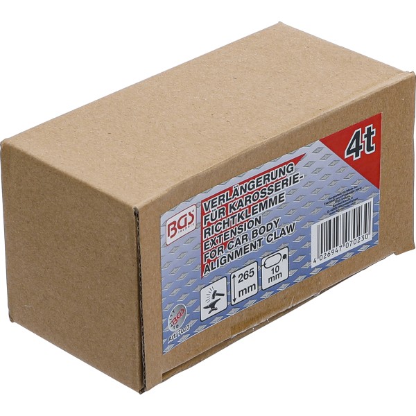 BGS Technic Pull Chain Connector | with double hook | max. 4 t BGS Technic Pull Chain Connector | with double hook | max. 4 t