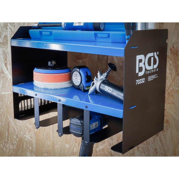 BGS Technic Shelving Storage Rack | for Cordless Power Tools BGS Technic Shelving Storage Rack | for Cordless Power Tools