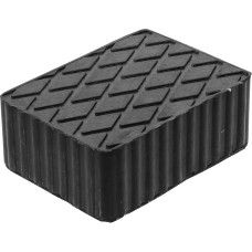 BGS Technic Rubber Pad | for Auto Lifts | 160 x 120 x 60 mm