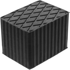 BGS Technic Rubber Pad | for Auto Lifts | 160 x 120 x 115 mm