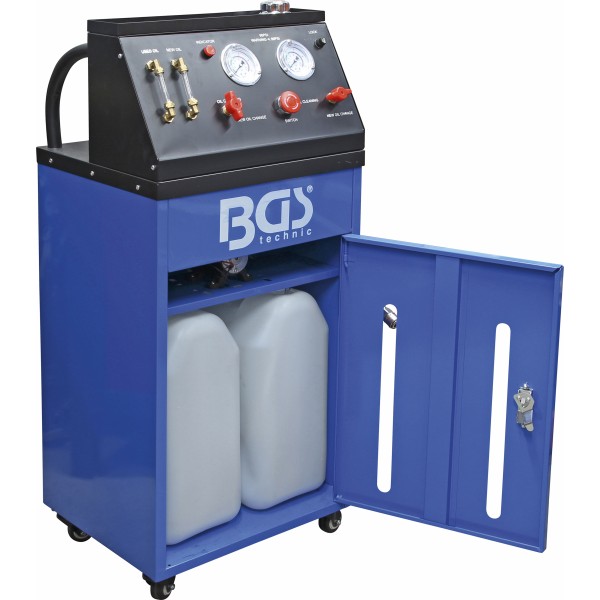 BGS Technic Automatic Transmission Oil Exchange and Flushing Machine with Adaptor Set BGS Technic Automatic Transmission Oil Exchange and Flushing Machine with Adaptor Set