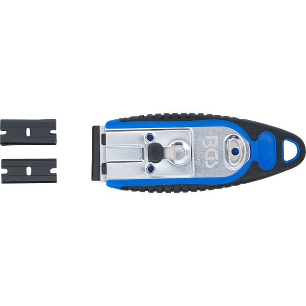 BGS Technic Badge Scraper | 40 mm | with 6 Plastic Scraper Blades BGS Technic Badge Scraper | 40 mm | with 6 Plastic Scraper Blades