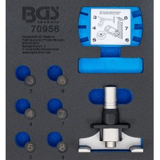 BGS Technic Tool Tray 1/6: Tooth Belt Gauge and Measuring Tool Set