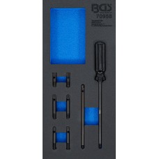 BGS Technic Tool Tray 1/3: Cylinder Head Gasket Alignment Tool Set | for VAG