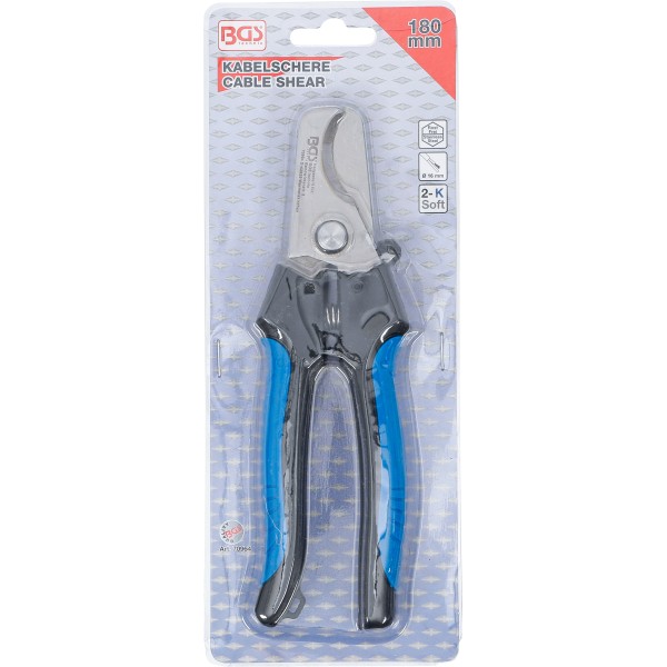 BGS Technic Cable Shears | Stainless Steel | 180 mm BGS Technic Cable Shears | Stainless Steel | 180 mm
