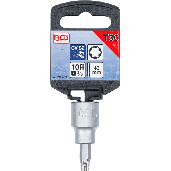 BGS Technic Screw Extractor Bit Socket | 10 mm (3/8 BGS Technic Screw Extractor Bit Socket | 10 mm (3/8