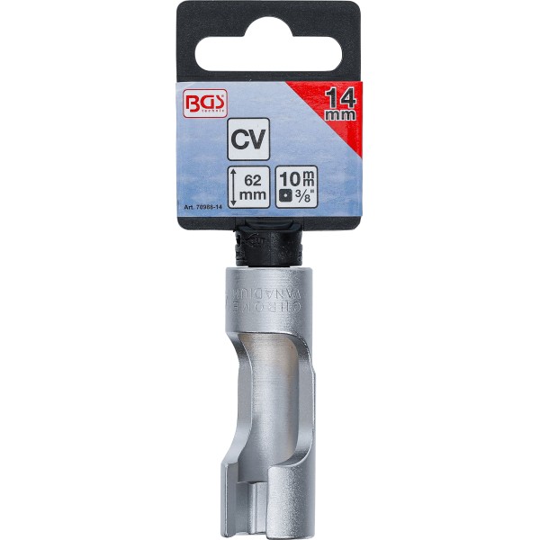 BGS Technic Special Socket, slotted | 10 mm (3/8 BGS Technic Special Socket, slotted | 10 mm (3/8