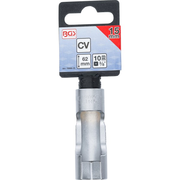 BGS Technic Special Socket, slotted | 10 mm (3/8 BGS Technic Special Socket, slotted | 10 mm (3/8