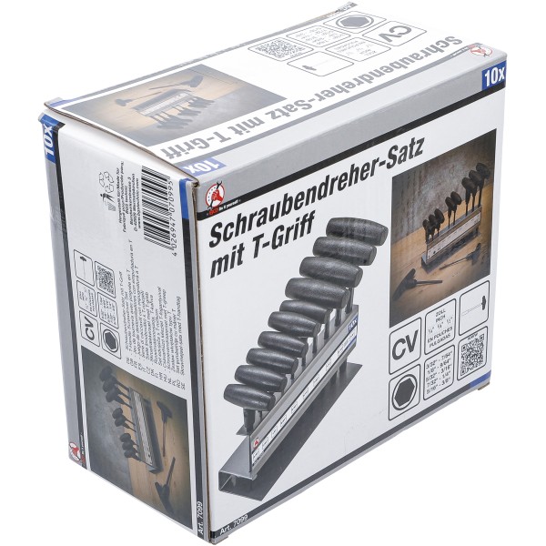 BGS Technic T-Handle Screwdriver Set | Inch Sizes | internal Hexagon 3/32 BGS Technic T-Handle Screwdriver Set | Inch Sizes | internal Hexagon 3/32