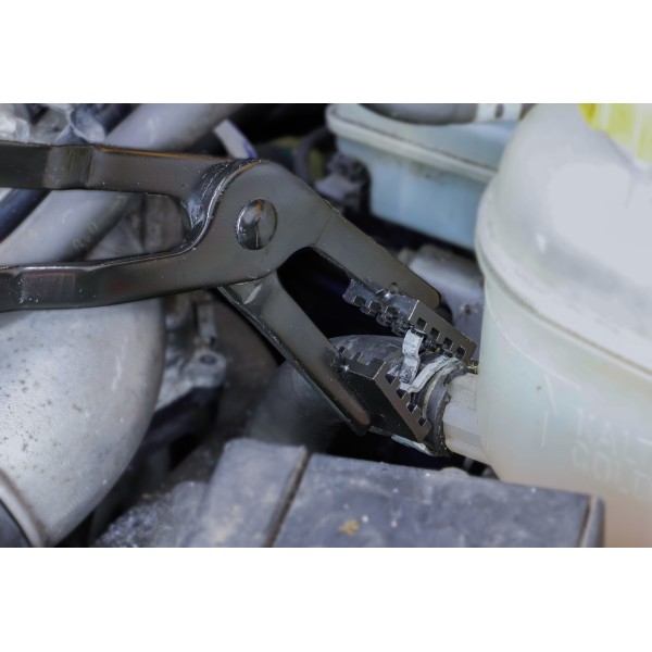 BGS Technic Hose Clamp Pliers | angled | 0 - 50 mm | 430 mm BGS Technic Hose Clamp Pliers | angled | 0 - 50 mm | 430 mm