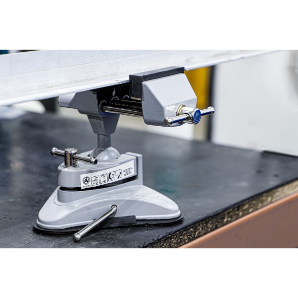 BGS Technic Table Bench Vice | rotatable | Jaws 70 mm | with Vacuum Suction Base BGS Technic Table Bench Vice | rotatable | Jaws 70 mm | with Vacuum Suction Base